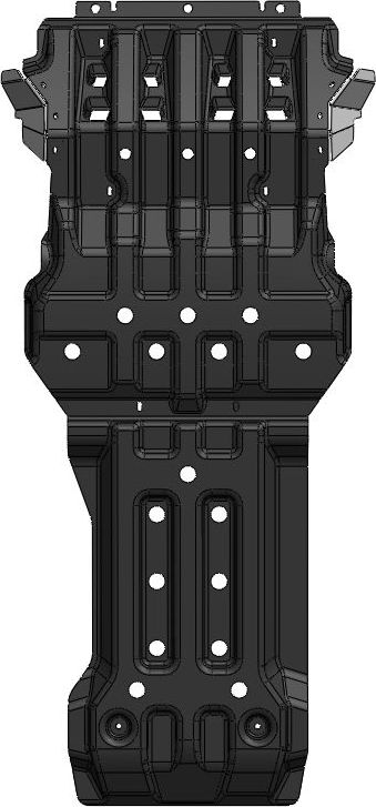 Защита композитная АВС-Дизайн для картера и КПП Tank 300 2021-2026. Артикул 47.02k