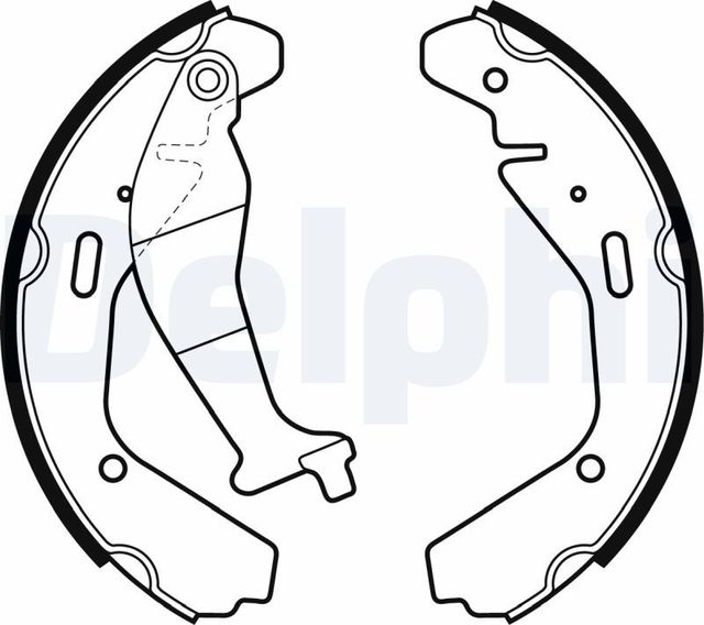 Тормозные колодки Delphi. Артикул LS1990