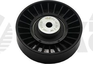 Направляющий (ведущий) ролик приводного поликлинового ремня Vika (полимерный материал). Артикул 11450170701