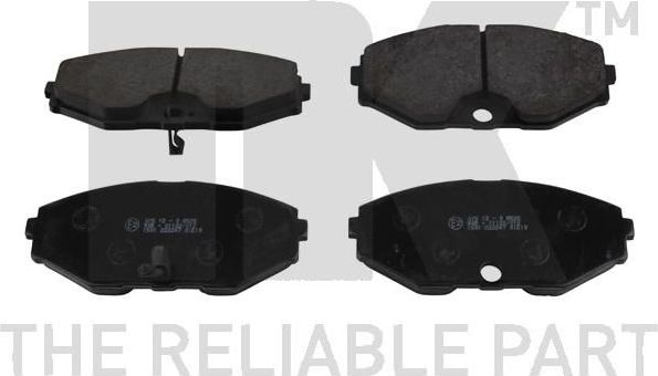 Тормозные колодки NK передние для Nissan Maxima A33 2000-2003. Артикул 222247