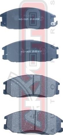 Тормозные колодки Akyoto Packing AKYOTO. Артикул AKD-0825