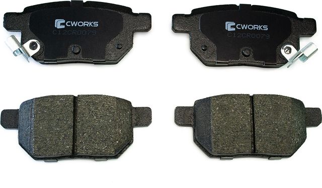 Тормозные колодки Cworks задние для Great Wall Voleex C30 2014-2014. Артикул C12CR0079