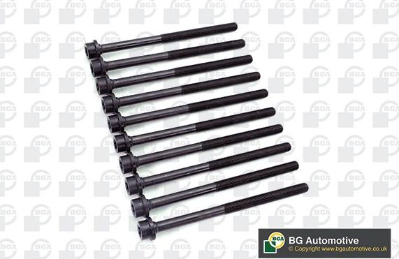 Комплект болтов ГБЦ BGA. Артикул BK6398