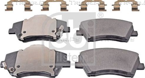 Тормозные колодки Febi Bilstein передние для Hyundai Creta II 2021-2026. Артикул 116418