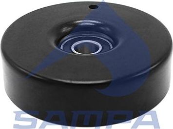 Натяжной ролик (натяжитель) приводного поликлинового ремня Sampa. Артикул 206.410