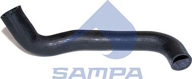 Патрубок системы охлаждения (радиатора) Sampa. Артикул 010.381