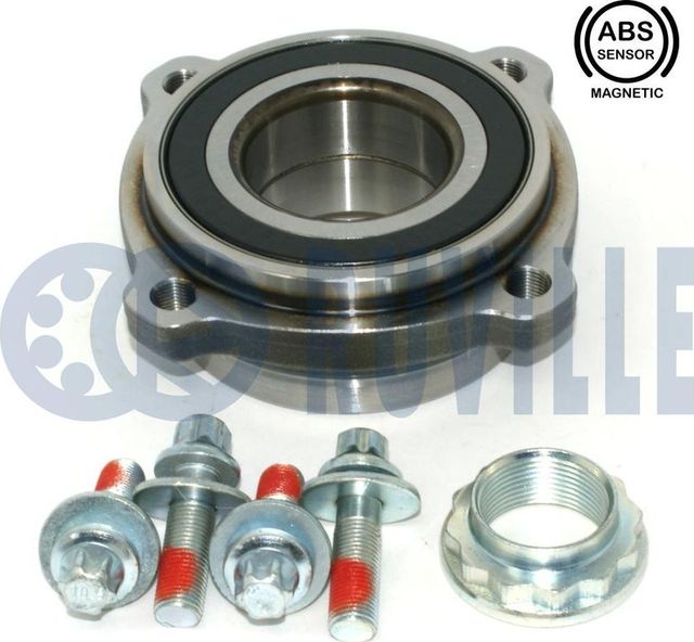 Ступица колеса с интегрированным подшипником (в сборе) Ruville задняя для BMW X1 I (E84) 2009-2015. Артикул 221445