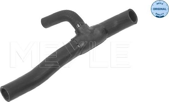 Патрубок радиатора (системы охлаждения) Meyle (EPDM (Этилен-пропиленовый каучук)). Артикул 119 121 0004