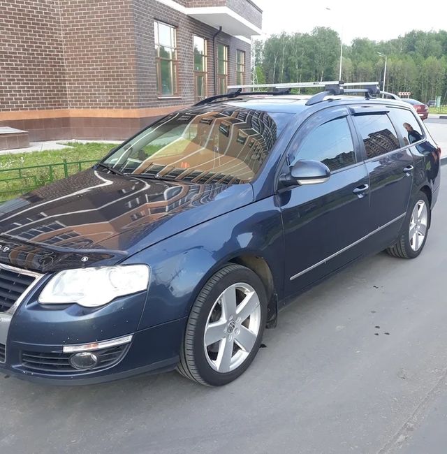 Дефлекторы V-Star для окон Volkswagen Passat B7 универсал 2010-2014. Артикул D17058
