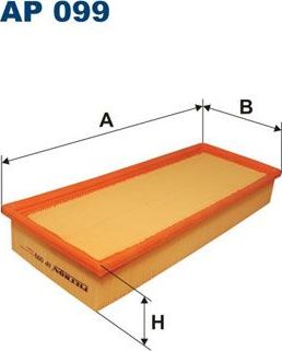 Воздушный фильтр Filtron. Артикул AP 099