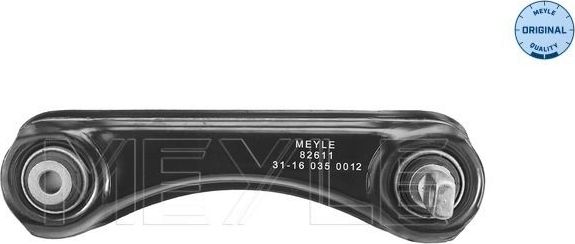 Поперечный рычаг задней подвески Meyle (Листовая сталь). Артикул 31-16 035 0012
