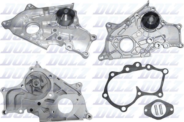 Помпа (водяной насос) Dolz для Toyota Camry 10 (V10, XV10) 1991-1996. Артикул T209