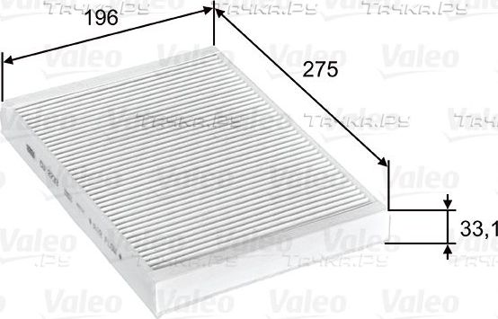 Салонный фильтр Valeo Essential. Артикул 715597