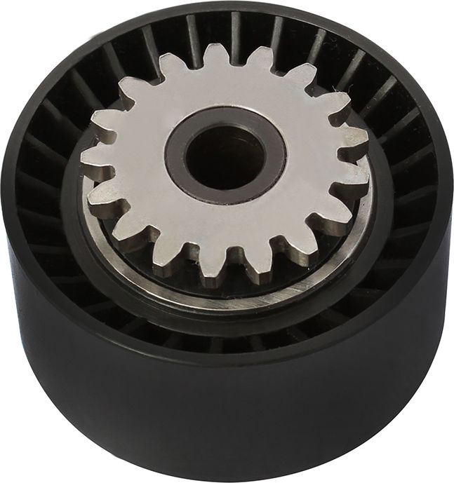 Натяжной ролик (натяжитель) приводного поликлинового ремня Miles. Артикул AG03230