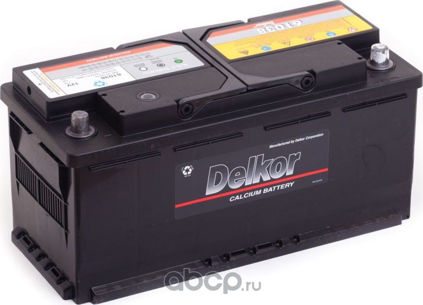 Аккумулятор -110A (Delkor). Артикул 61038