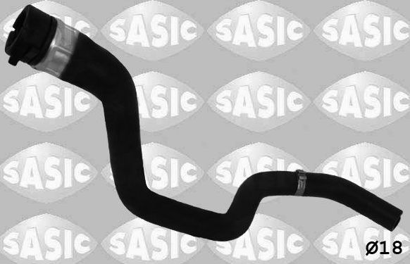 Патрубок радиатора (системы охлаждения) Sasic. Артикул 3404165