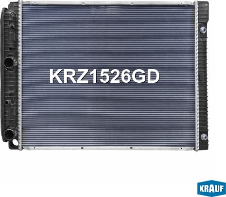 Радиатор системы охлаждения Krauf. Артикул KRZ1526GD