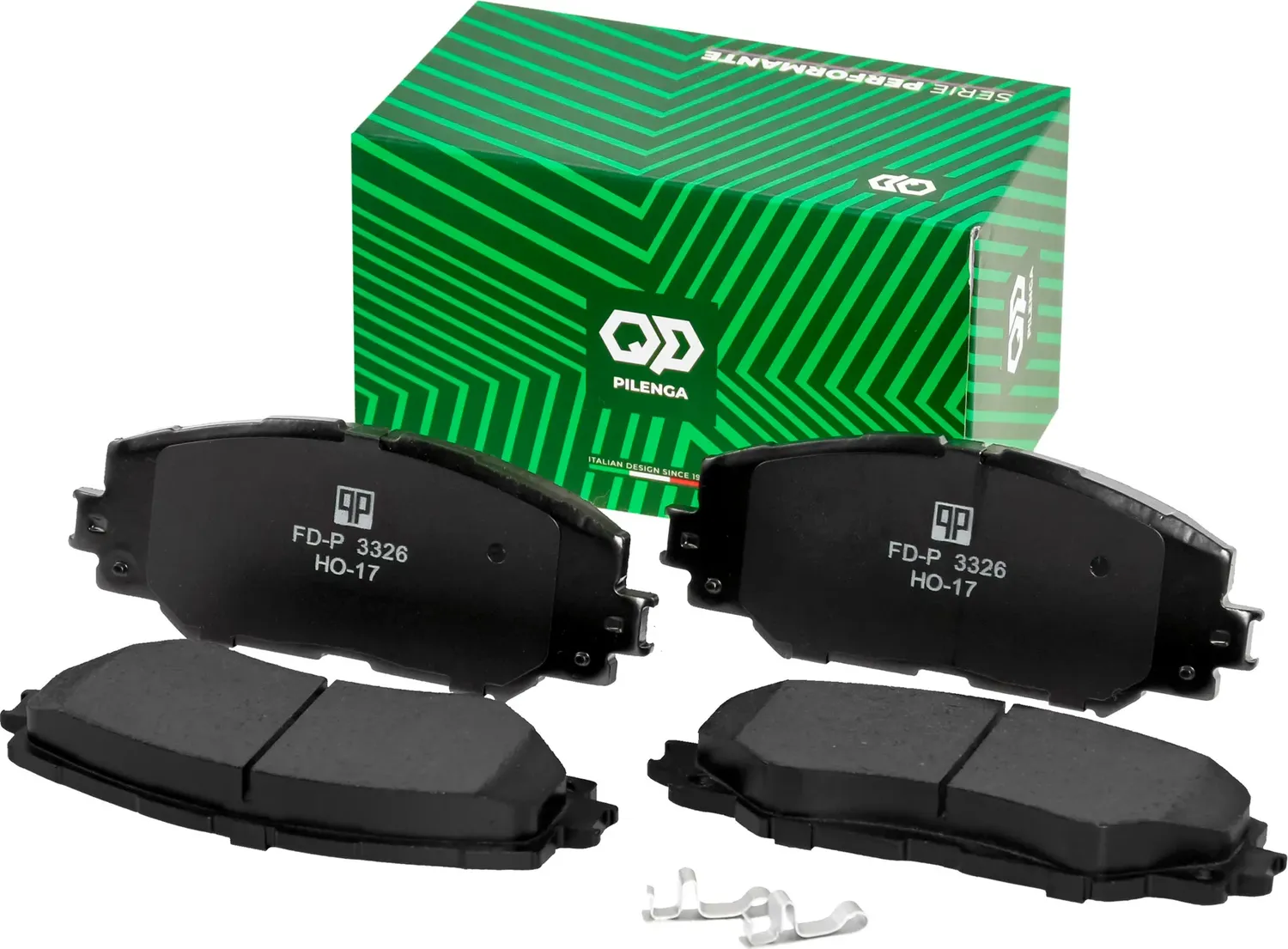 PILENGA Колодки тормозные дисковые передние  TOYOTA AURIS  COROLLA  YARIS. Артикул fd-p3326