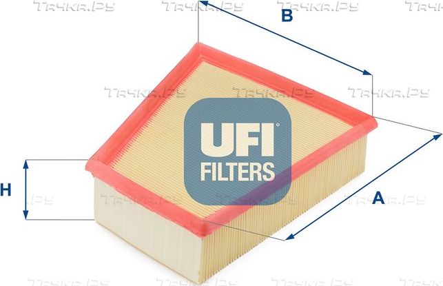 Воздушный фильтр UFI для Volkswagen Fox I 2005-2011. Артикул 30.132.00