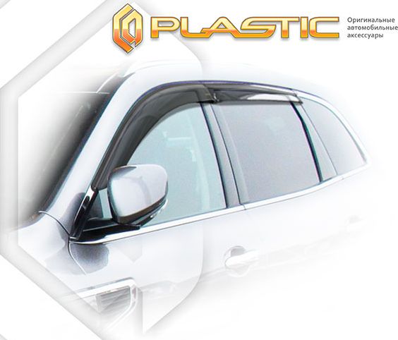 Дефлекторы СА Пластик для окон (Classic полупрозрачный) Renault Koleos 2016-2026. Артикул 2010030312859