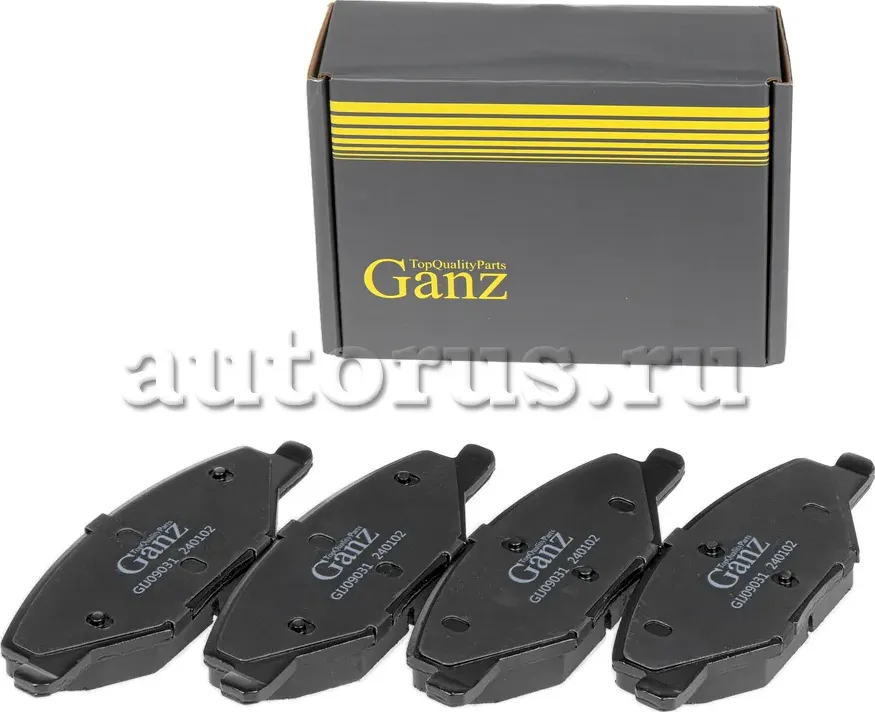 Колодки торм.пер. (Ganz). Артикул GIJ09031