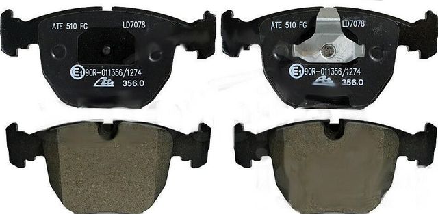 Тормозные колодки ATE Ceramic передние для BMW 5 IV (E39) 1996-2003. Артикул 13.0470-7078.2