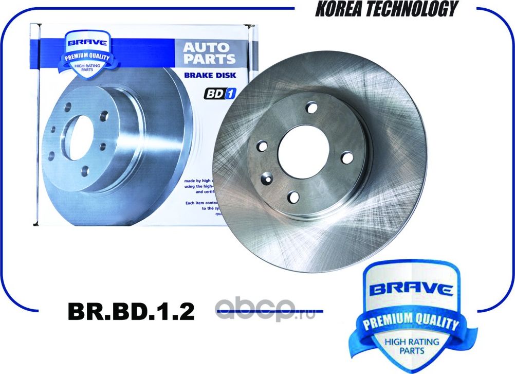 Диск тормозной передний 13502045 BR.BD.1.21 Cruze 09-, Aveo T300, OPEL Astra J 1 (Brave). Артикул BRBD121