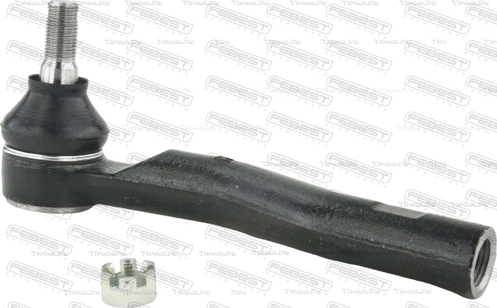 Наконечник рулевой тяги Febest правый для Toyota Corolla E210 2018-2026. Артикул 0121-NGX10RH