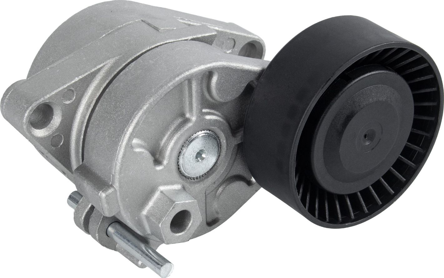 Натяжной ролик (натяжитель) приводного клинового зубчатого ремня SWAG (алюминий). Артикул 20 03 0022