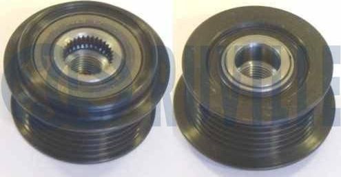 Муфта генератора обгонная Ruville для Volvo V70 III 2007-2011. Артикул 541944