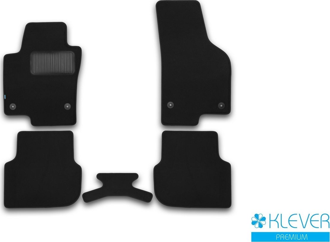 Коврики Klever Premium для салона Volkswagen Jetta VI седан 2010-2018. Артикул KVR03513822110kh