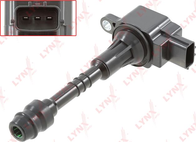 Катушка зажигания LYNXauto для Nissan Almera N16 2000-2006. Артикул SPL1038