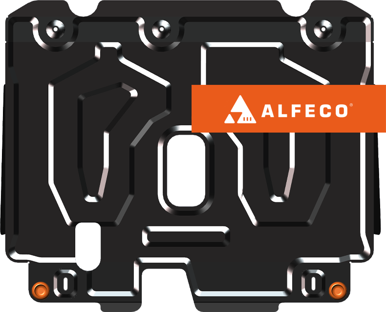 Защита Alfeco для картера и КПП Chery Bonus III A19 2014-2017. Артикул ALF.02.13 st