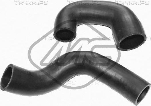 Патрубок интеркулера Metalcaucho для Opel Vectra C 2002-2006. Артикул 08874