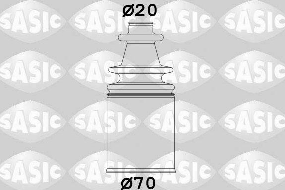 Пыльник ШРУСа внутренний Sasic. Артикул 2873613