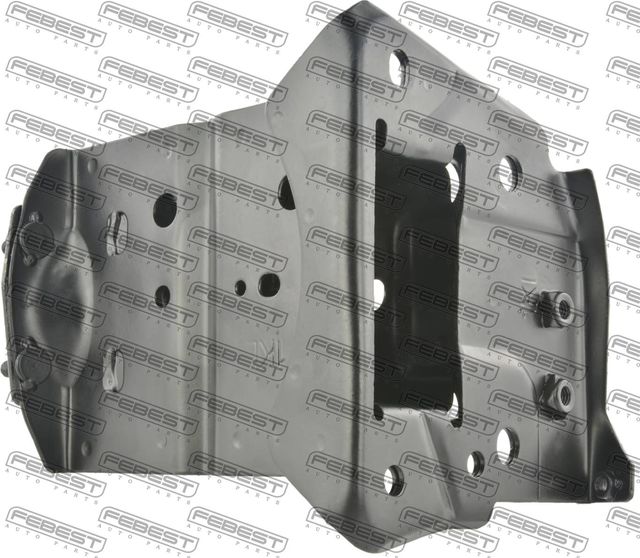 Кронштейн бампера Febest передний левый для Nissan Juke I 2010-2019. Артикул 0237-F15FL