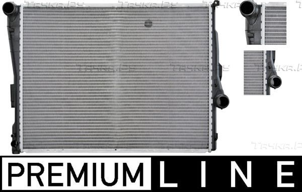 Радиатор охлаждения двигателя Mahle Premium для BMW Z4 I (E85/E86) 2002-2009. Артикул CR 458 000P