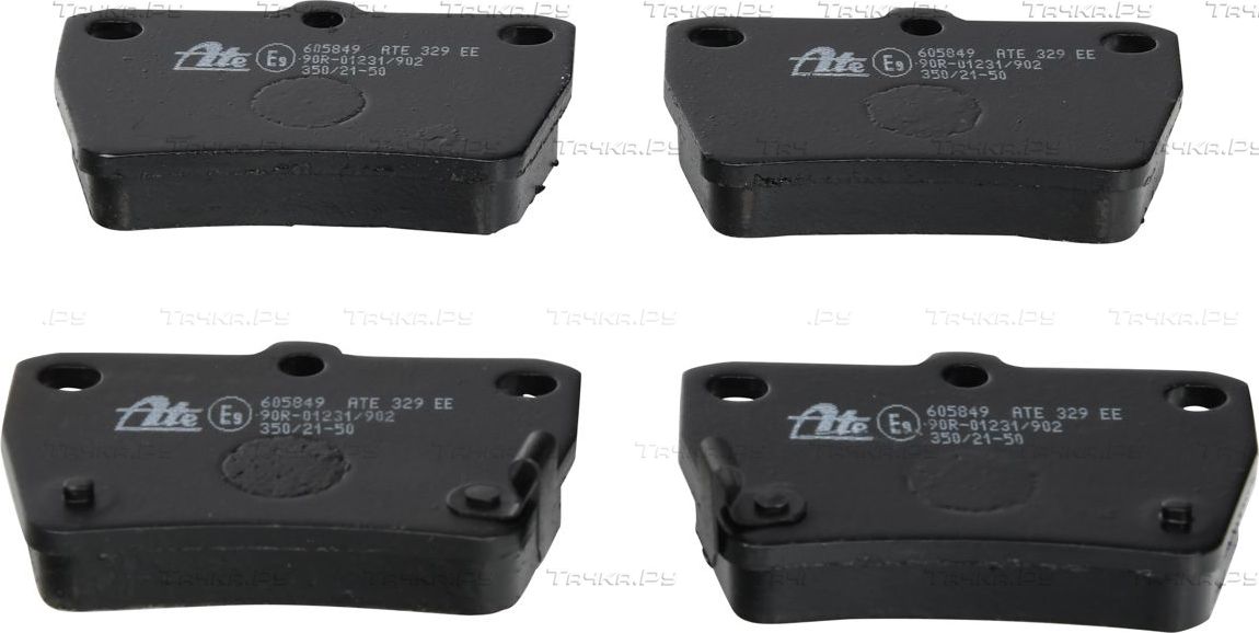 Тормозные колодки ATE задние для Toyota RAV4 II (XA20) 2000-2005. Артикул 13.0460-5849.2