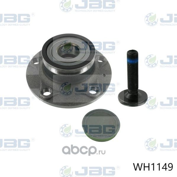 Ступица в сборе с подшипником VW GOLF VII (5G1) 08 (JBG) JBG. Артикул WH1149