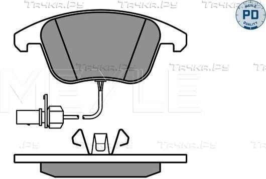 Тормозные колодки Meyle PD. Артикул 025 247 0520/PD