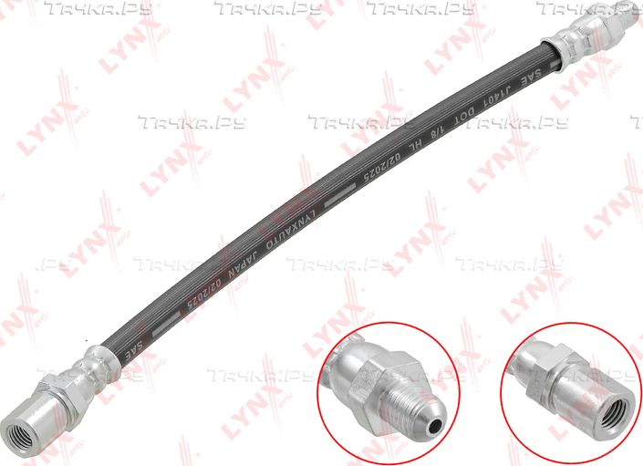 Тормозной шланг LYNXauto для ВАЗ 2101 1970-2005. Артикул BL-3356