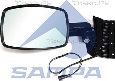 Зеркало рампы Sampa для IVECO Trakker 2004-2012. Артикул 061.163