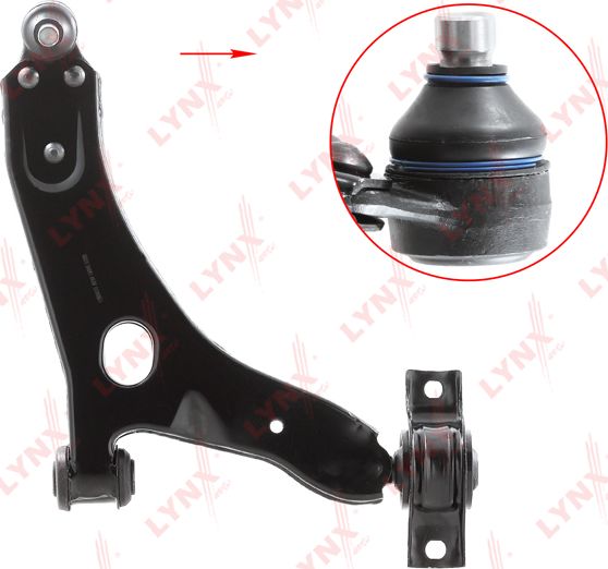 Поперечный рычаг передней подвески LYNXauto. Артикул C5091R