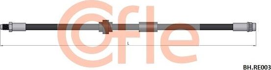 Тормозной шланг Cofle. Артикул 92.BH.RE003