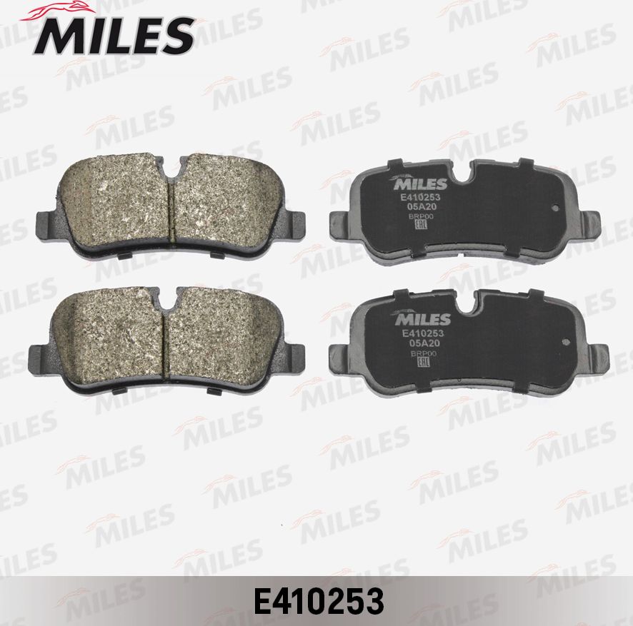 Тормозные колодки Miles (Low-Metallic). Артикул E410253