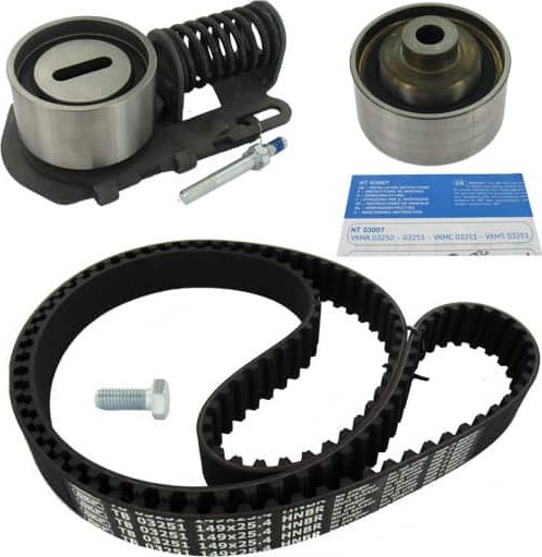 Ремень ГРМ с роликами (комплект) SKF. Артикул VKMA 03251