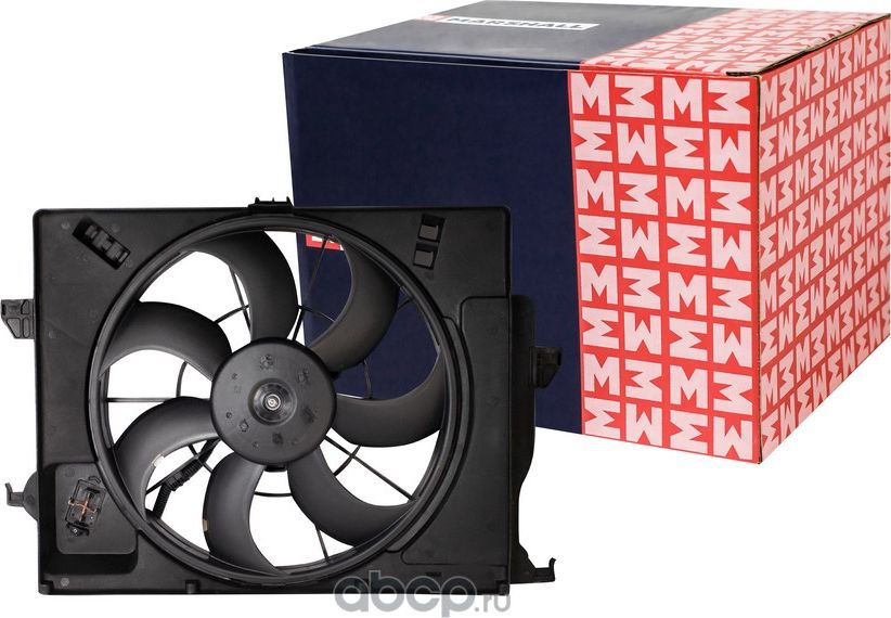Вентилятор радиатора HYUNDAI SOLARIS -A/C 10 (Marshall). Артикул MB8313