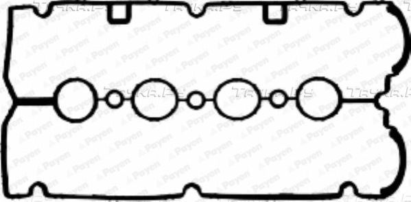 Прокладка клапанной крышки Payen для Fiat Stilo 2005-2008. Артикул JM5235