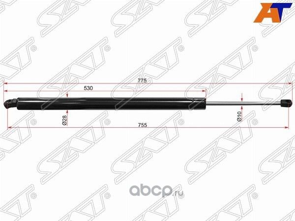 Амортизатор крышки багажника VOLKSWAGEN MULTIVAN 03-09TRANSPORTER T5 03-09 (SAT). Артикул ST7H0827550
