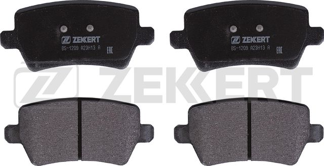 Тормозные колодки Zekkert задние для Chery Tiggo 4 I 2017-2026. Артикул BS-1209